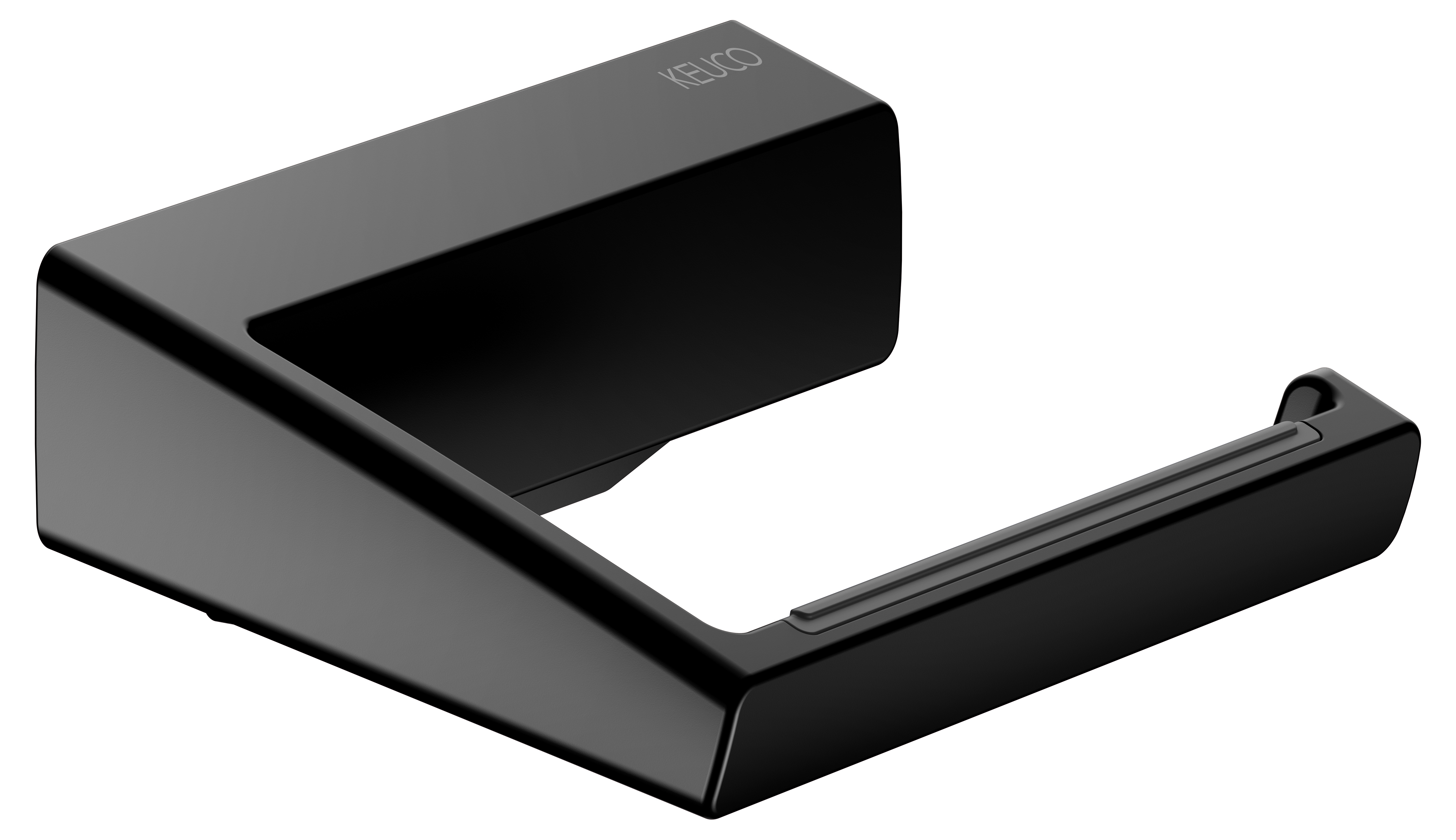 

Держатель для туалетной бумаги Keuco Aveno 14662, черный матовый