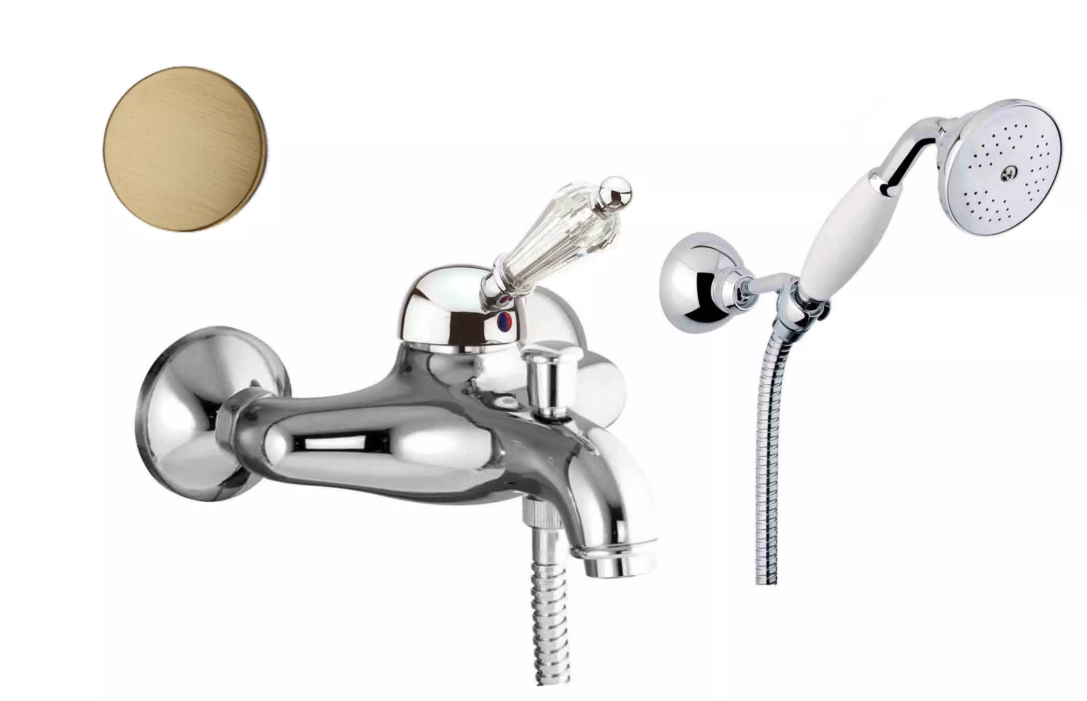 

Смеситель для ванны Fiore IMPERIAL-SKY (SWAROVSKI®) 82ZZ5104, бронза