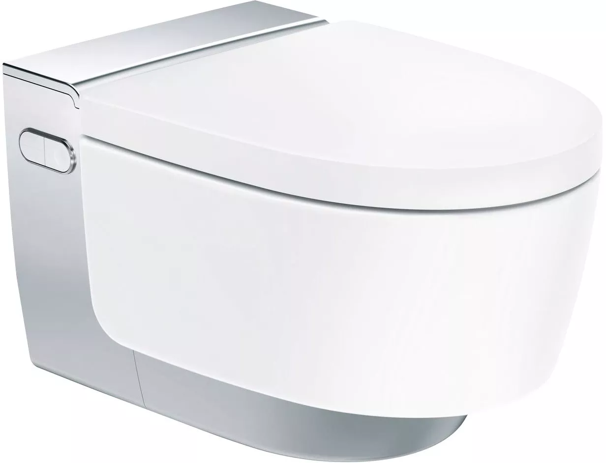 

Унитаз подвесной Geberit AquaClean Mera Classic 146.204.21.1 глянцевый хром