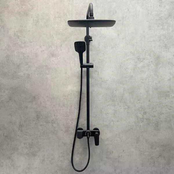 

COMFORTY. Душевая система, FF074R-CMT, черный матовый