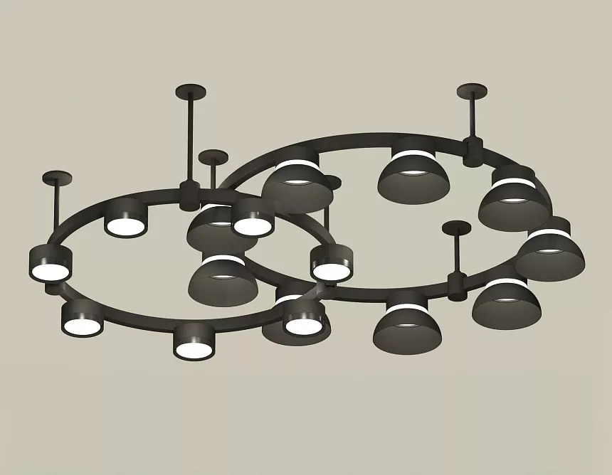 

Комплект подвесного светильника Ambrella Light Techno Ring XR92221101 (A9222, A9227, C9238, C9232, N8113, N8141)
