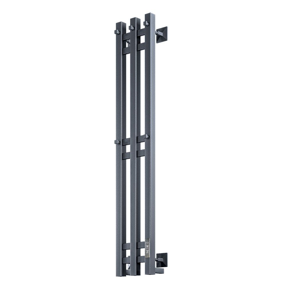 Полотенцесушитель Veconi Epo-B Арт. E12015GR-B, 120/15 (графит)