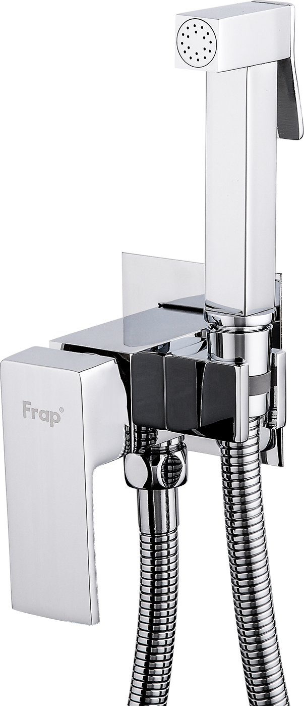 

Гигиенический душ Frap F7506 со смесителем, С ВНУТРЕННЕЙ ЧАСТЬЮ, хром