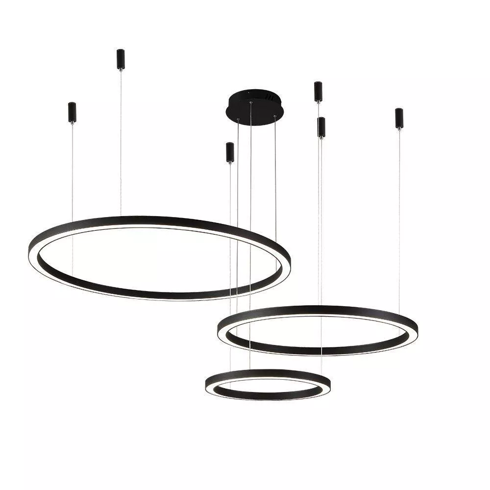 

Подвесной светодиодный светильник Crystal Lux Fortuna SP158W Led Black