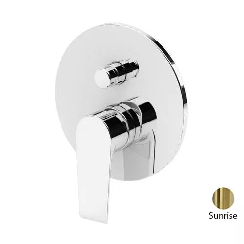 

Встраиваемый смеситель для душа Cezares Nautic золотой