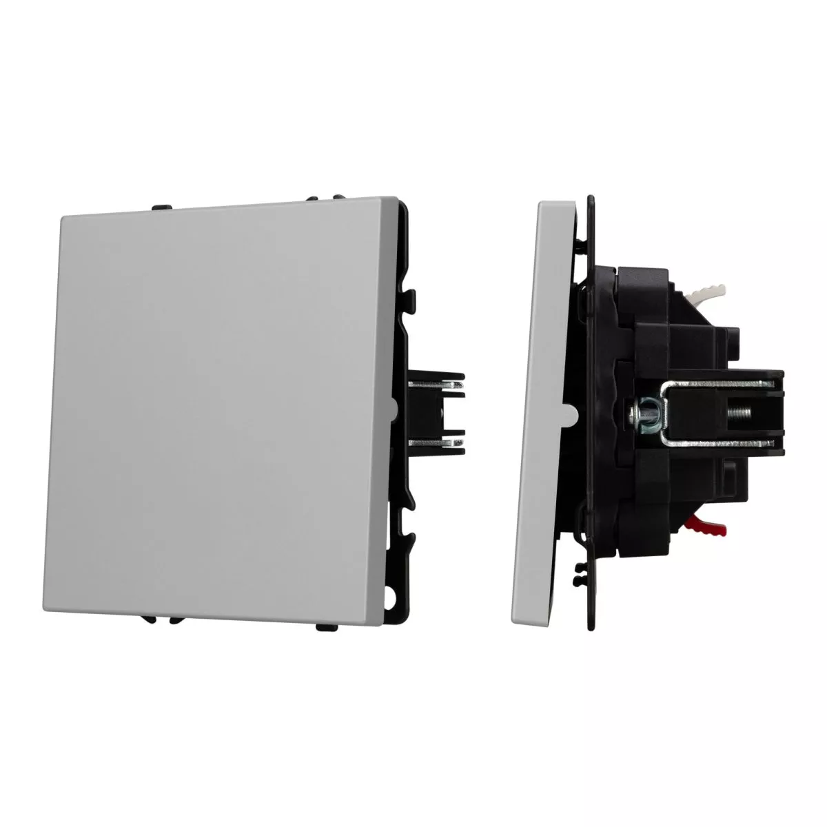 Выключатель проходной 1 кл софт-тач никель Arlight SWT-MKP1-SFPL-IS (250V, 10A) 059433(1)