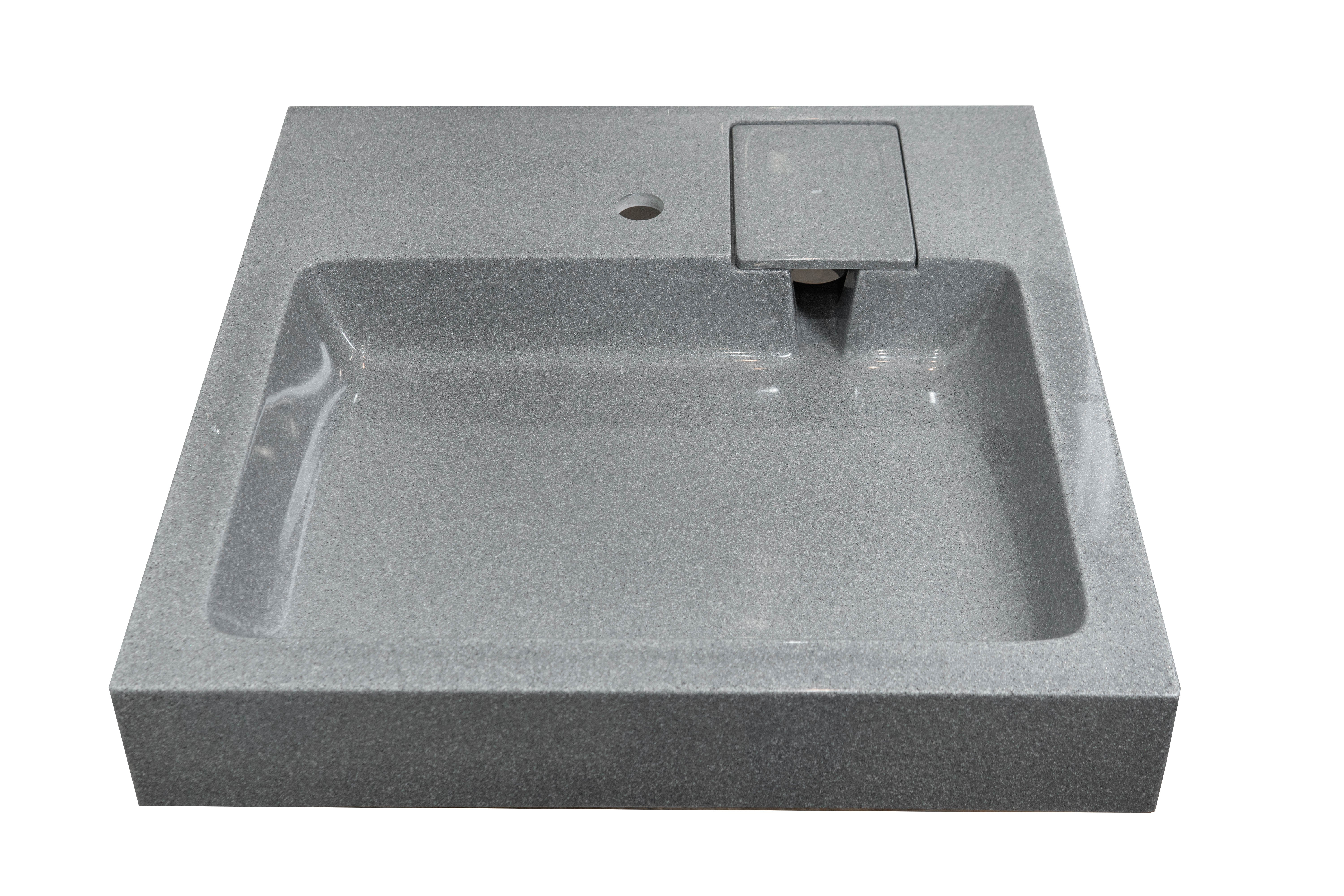 

Раковина над стиральной машиной Stella Polar Солярис 60х55 см, серая