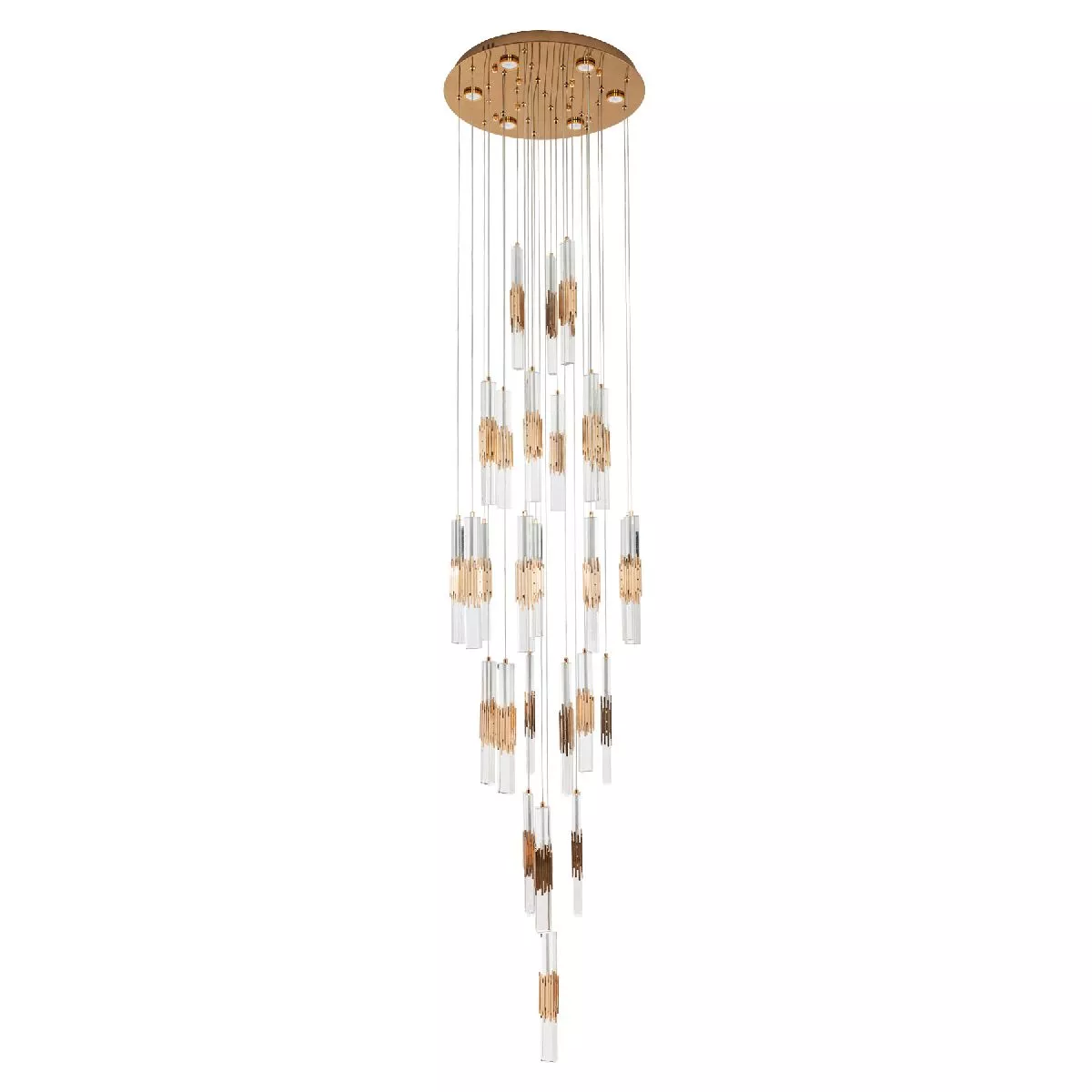 

Каскадная люстра Modelux ML.88987.28 GD