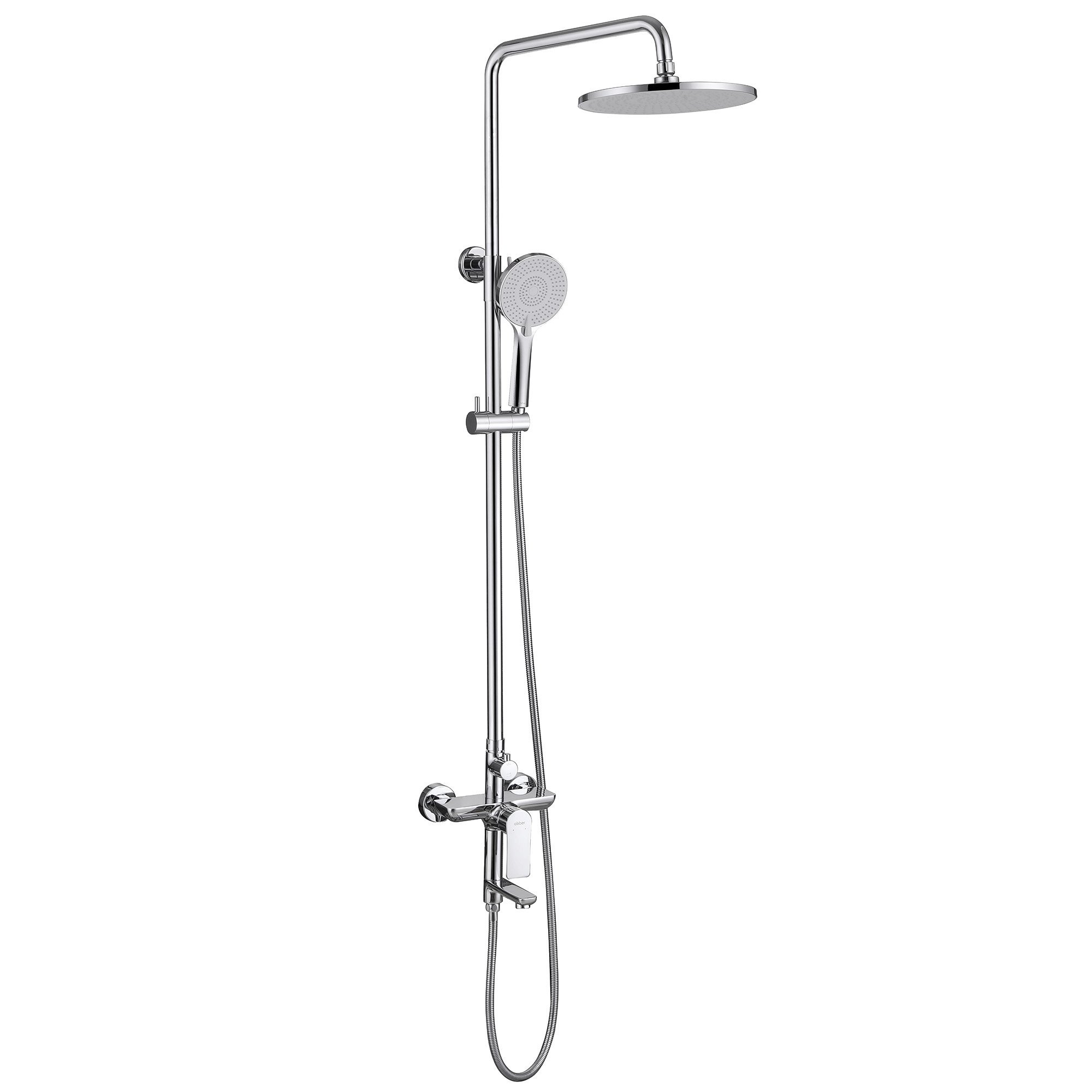 

Душевая стойка Abber Weiss Insel AF8016N хром