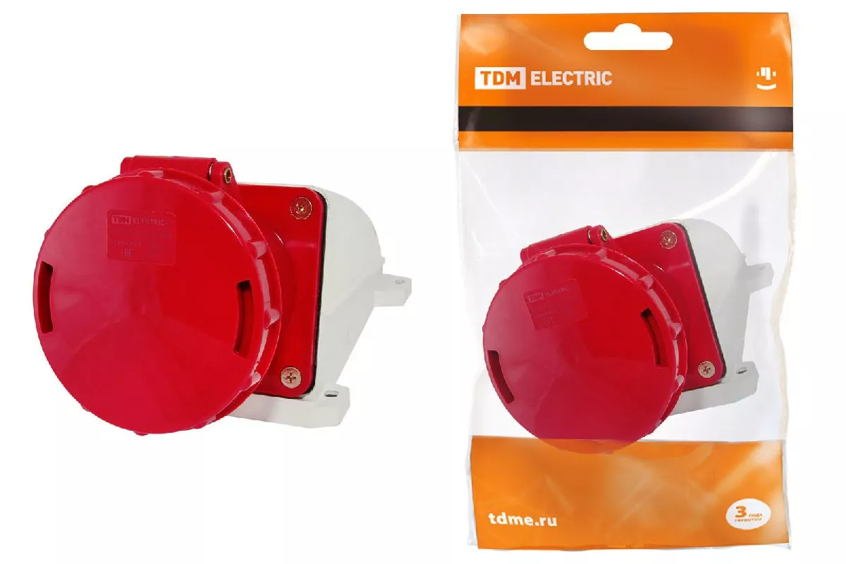 

Розетка стационарная TDM Electric SQ0602-0008