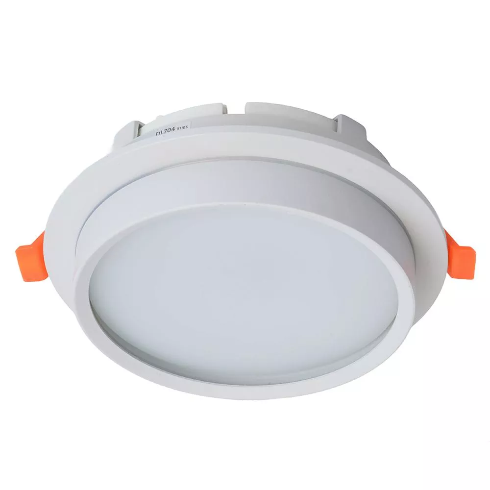 

Светильник встраиваемый Feron DL704 потолочный GX70 белый круг IP44 51105