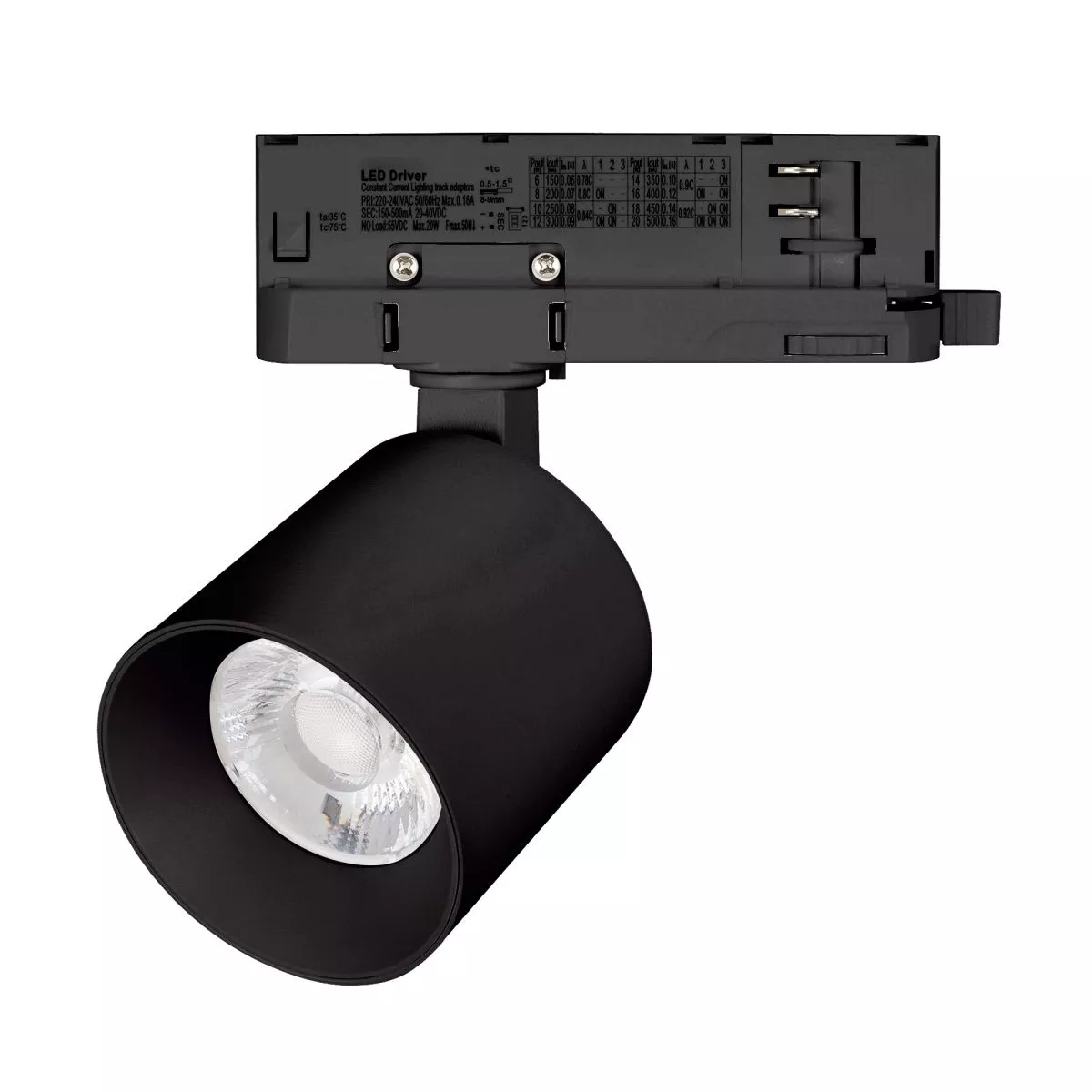 

Трековый трехфазный светильник Arlight LGD-DYKE-4TR-R75-16W Day4000 (BK, 20 deg, 230V, DALI) (IP20 Металл) 058710