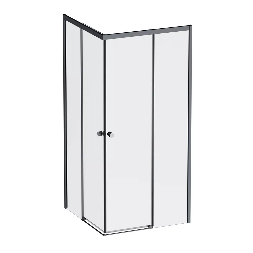 

Душевой уголок AM.PM X-Joy W94G-403-9090-BТ 90х90 см, профиль черный матовый
