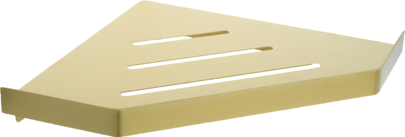 

Полка Fixsen Hi-Tech FX-841G угловая, матовое золото