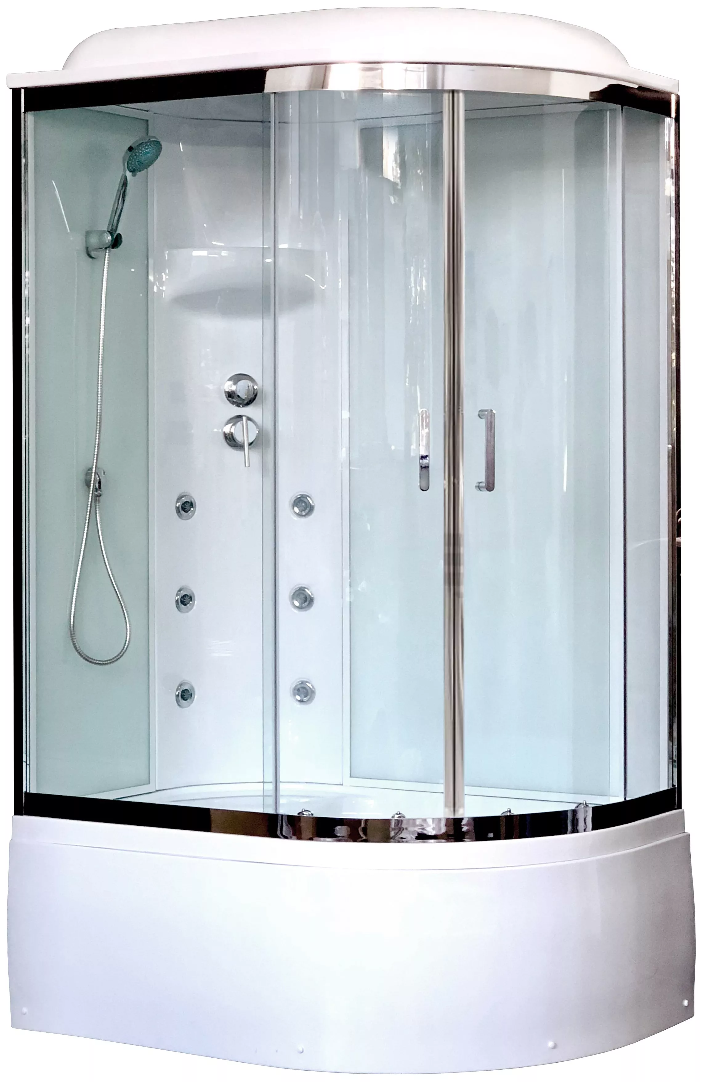 

Душевая кабина Royal Bath RB 8120ВК3-WT-CH L