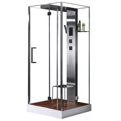 

Душевая кабина Acquazzone Nikita 90х90 хром с паром