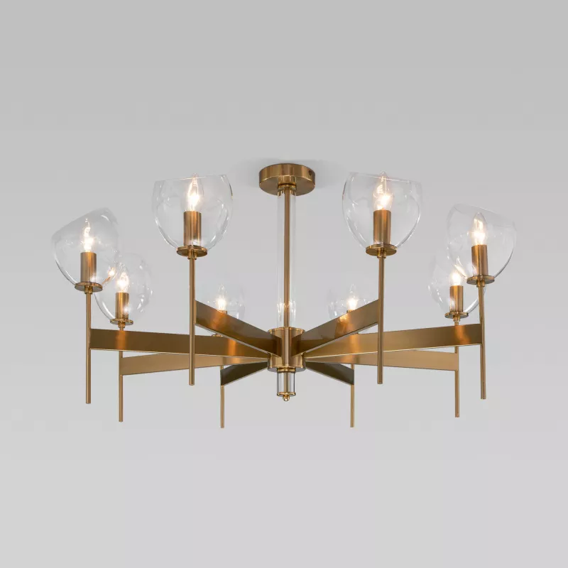 

Люстра на штанге Eurosvet Arrista 60130/8 латунь Smart a060132