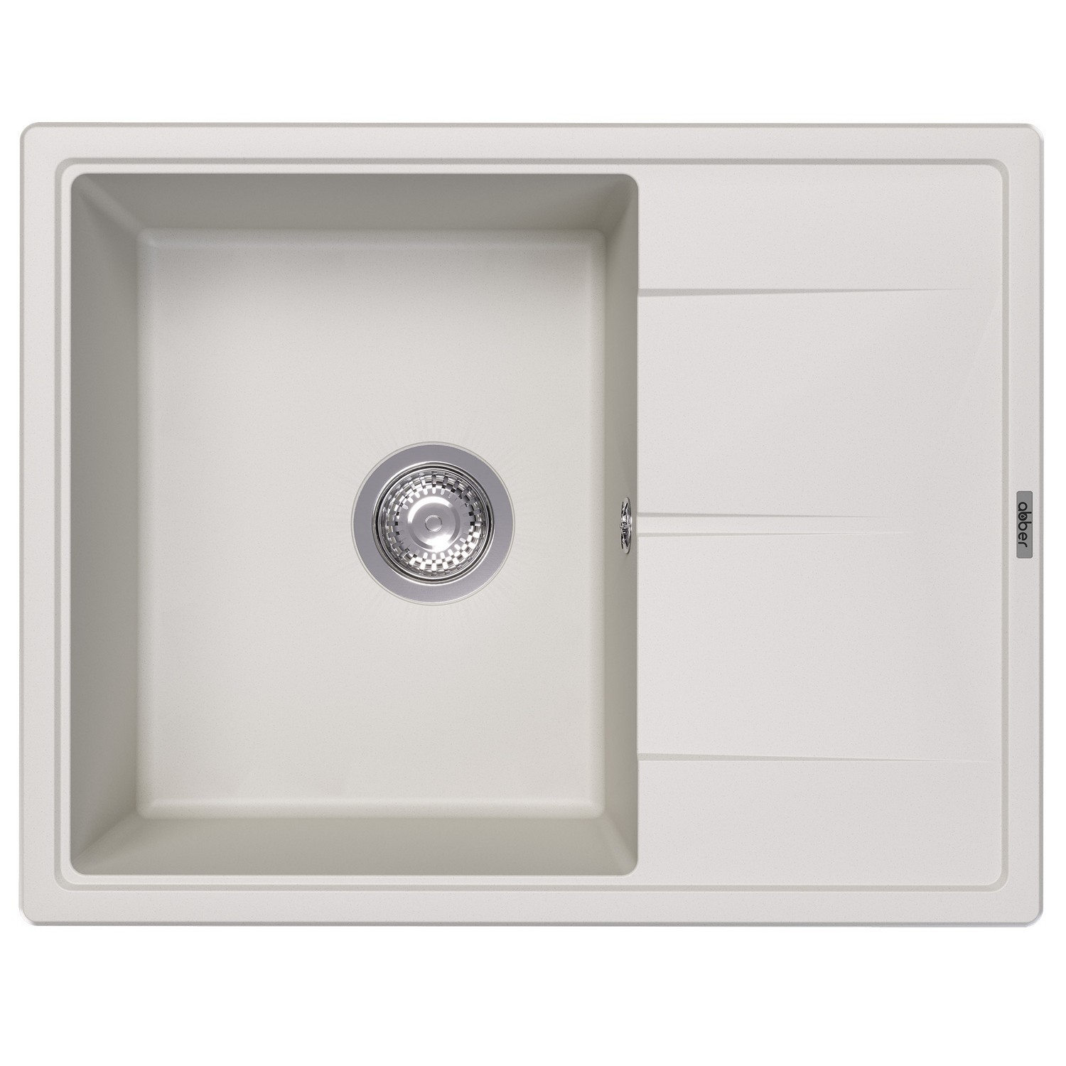 

Мойка кухонная Abber Quarz AQ2903W матовая белая