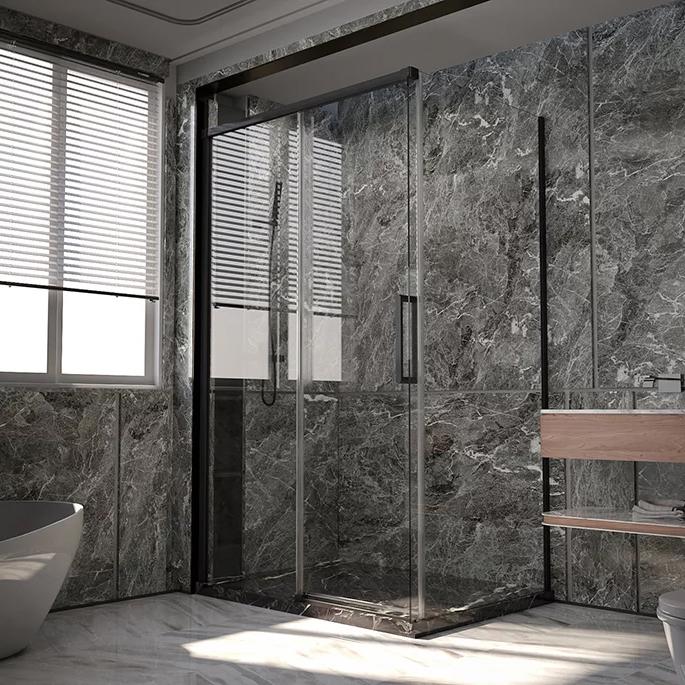 

Душевой уголок Veconi Premium Trento PTC-SP-40B 130x100, профиль черный матовый, стекло прозрачное