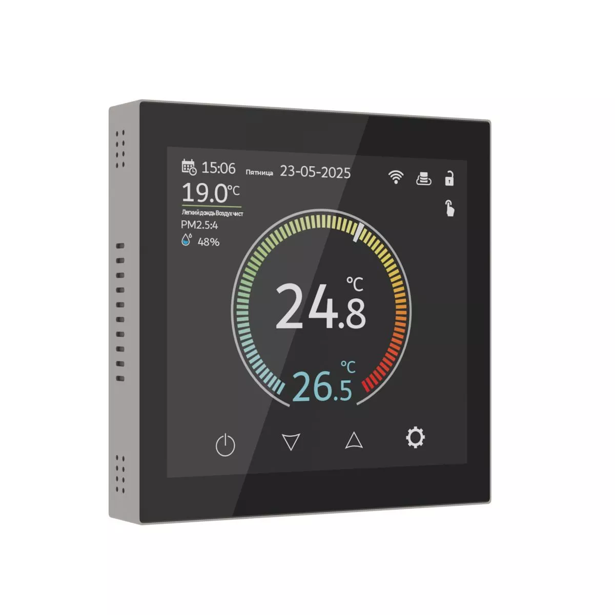 

Умный сенсорный терморегулятор с LCD дисплеем Werkel 4690389218347 a071605