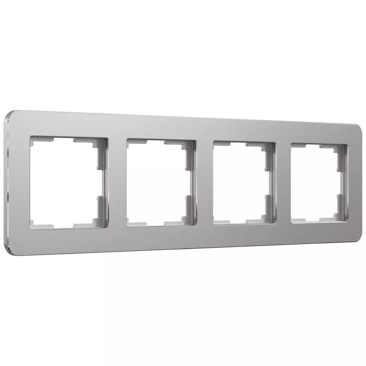

Рамка Werkel Platinum на 4 поста алюминий W0042606 4690389184505