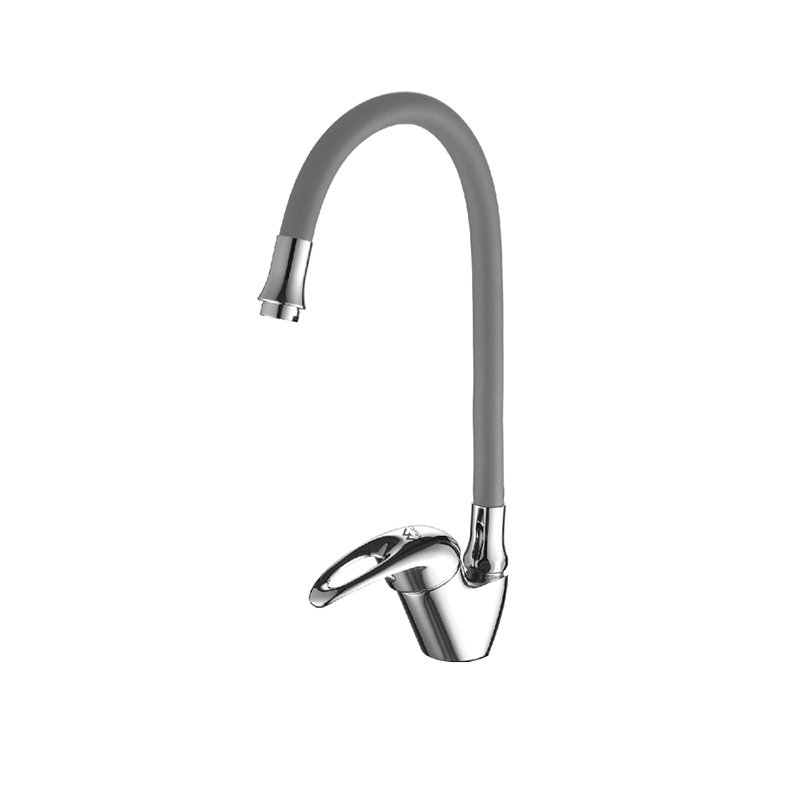 

Смеситель для кухни Fashun A4403+A7257 хром, серый