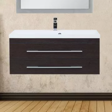 

Тумба с раковиной Aquanet Нота 100 венге, Темное дерево