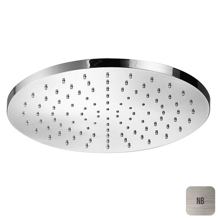 ALMAR Shower Head Верхний душ круглый D 300 мм без держателя латунь цвет Nickel Brushed 56694₽