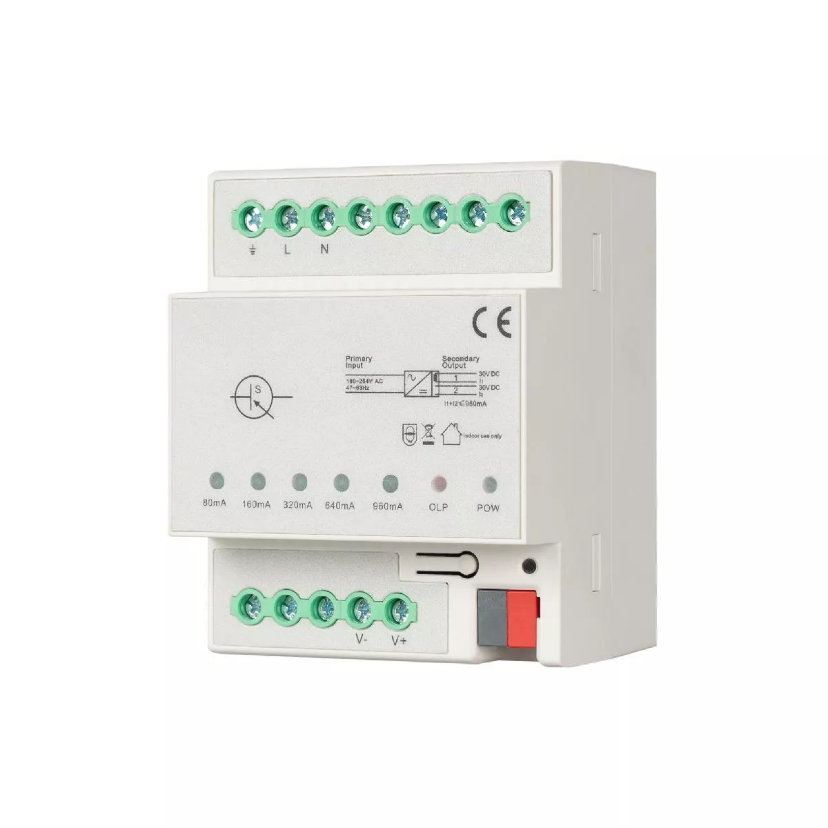 

Блок питания шины Arlight KNX-301-72-AUX-DIN (230V, 960mA) 048393