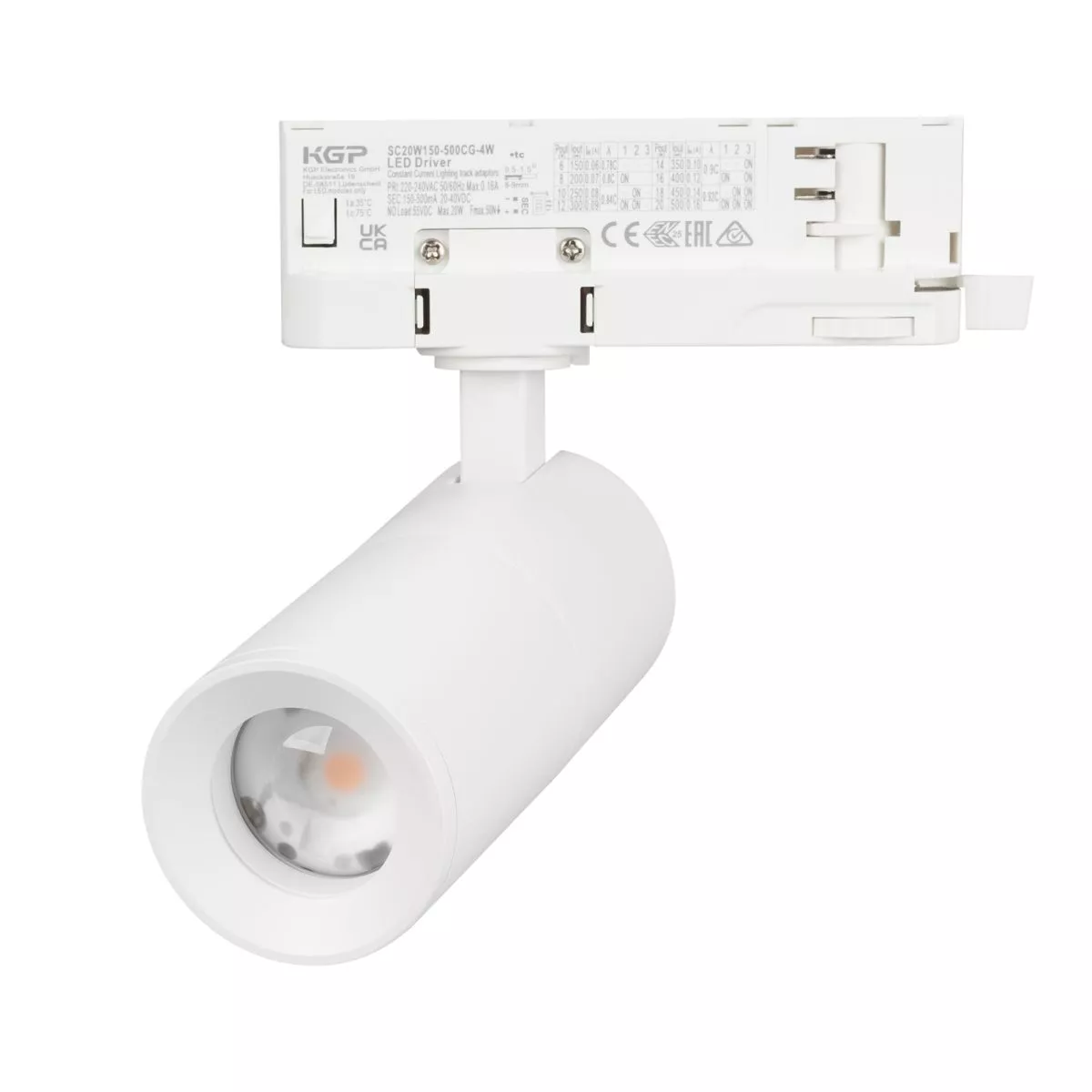

Трековый трехфазный светильник Arlight LGD-ARTEMIS-TRACK-4TR-R55-12W Warm2700 (WH, 8-80 deg, 230V) (IP20 Металл) 062275