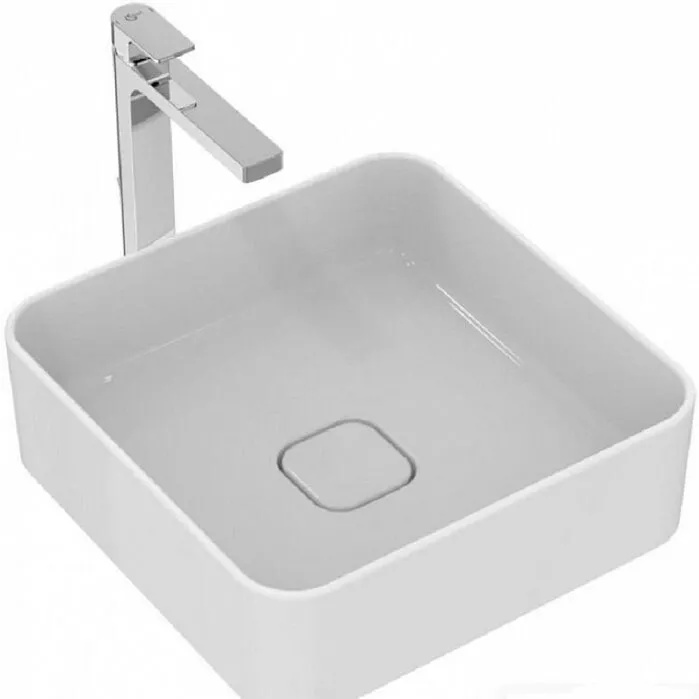 

Раковина накладная Ideal Standard Strada II Square Vessel 40 см белый (T296201)