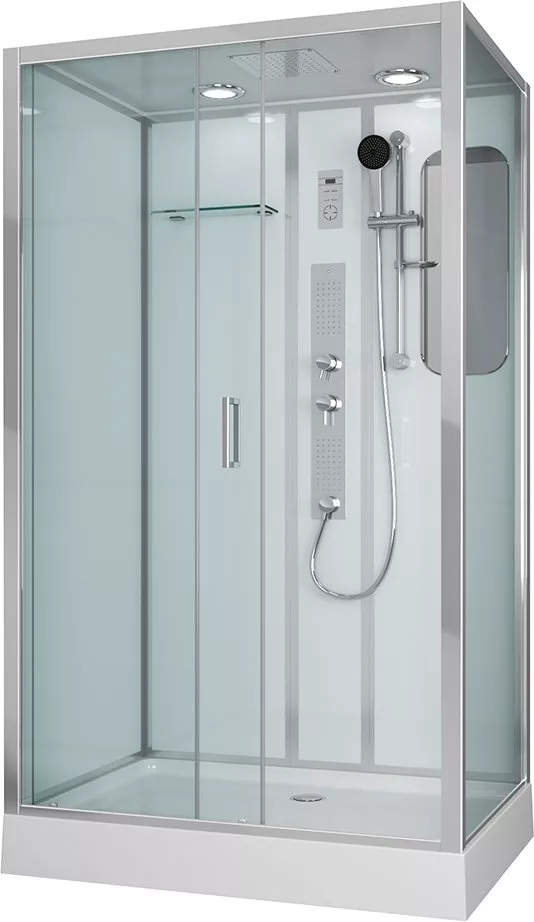 

Душевая кабина Niagara Premium NG-6012-01GQR 120х80х210 правая, с низким поддоном