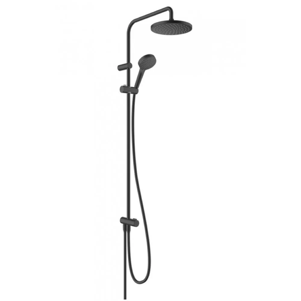 

Душевая стойка Hansgrohe Vernis Blend Showerpipe 200 1jet Reno чёрный матовый