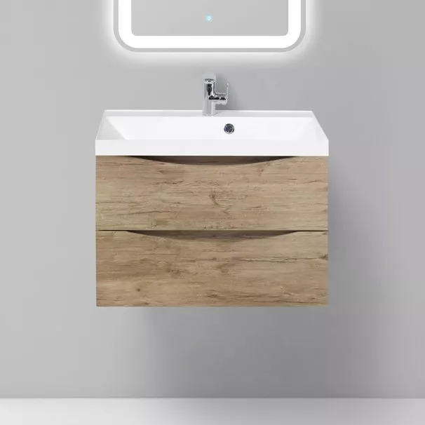 

Тумба с раковиной BelBagno Marino 70 rovere nature