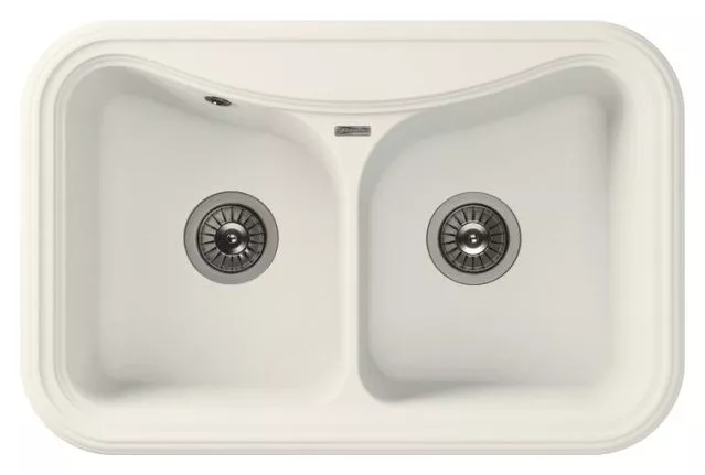 

Мойка кухонная Florentina Крит 780А жасмин, Белый