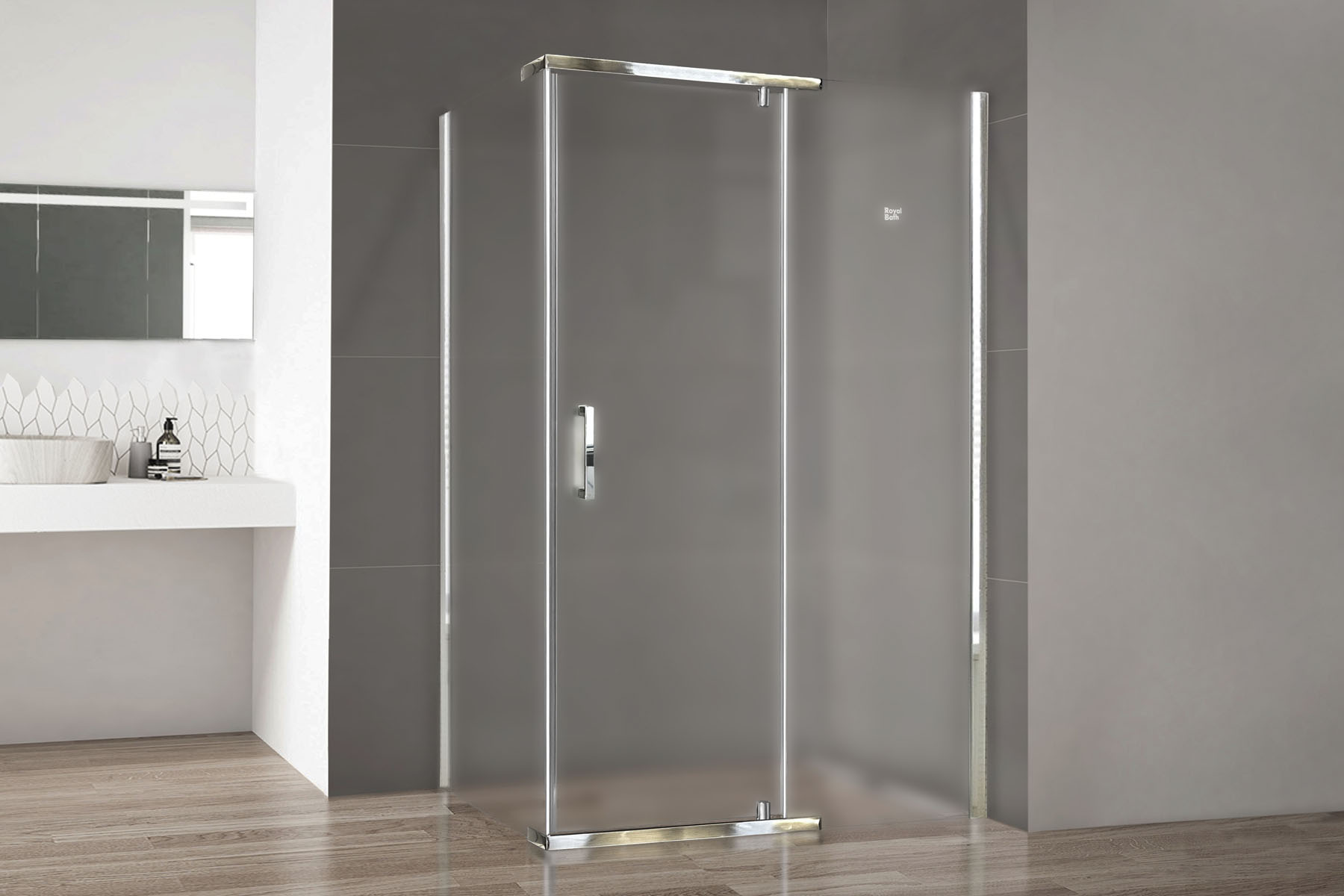 

Душевой уголок RB HPVD-C-CH 100х90х200 (матовое)