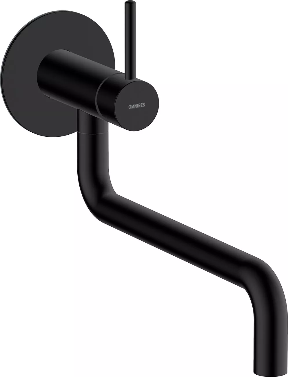 

Смеситель Omnires Y Y1256BL С ВНУТРЕННЕЙ ЧАСТЬЮ, для кухонной мойки, чёрный