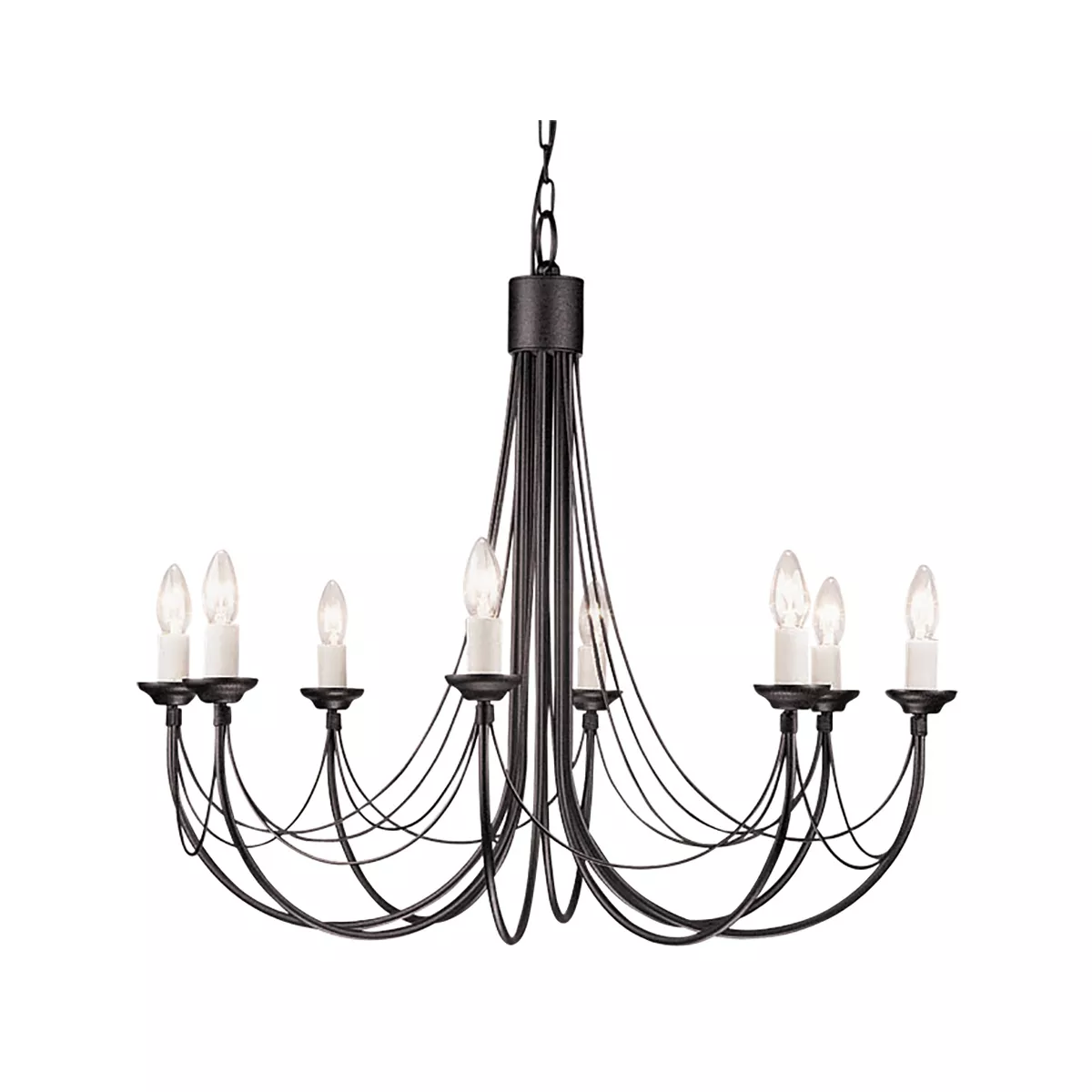 

Подвесная люстра Elstead Lighting CB8-BLACK