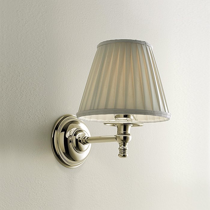 

Devon Daisy Светильник настенный (16х20хh23 см) с абажуром кремового цвета, фурнитура: светлое золото