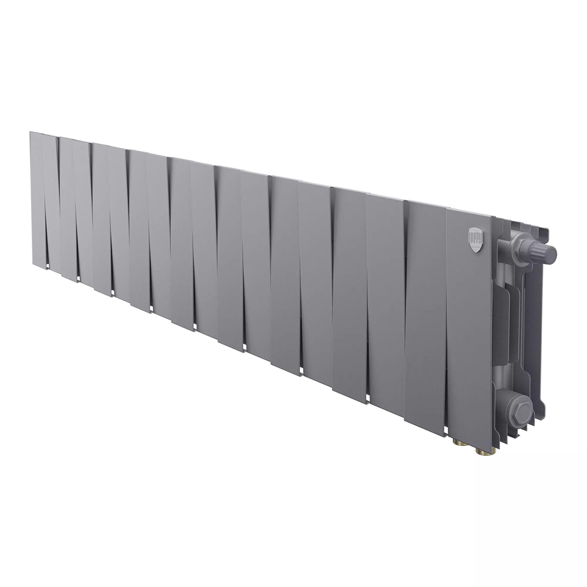 

Радиатор биметаллический Royal Thermo PianoForte 200 Серебристый VR80- 18 секц.