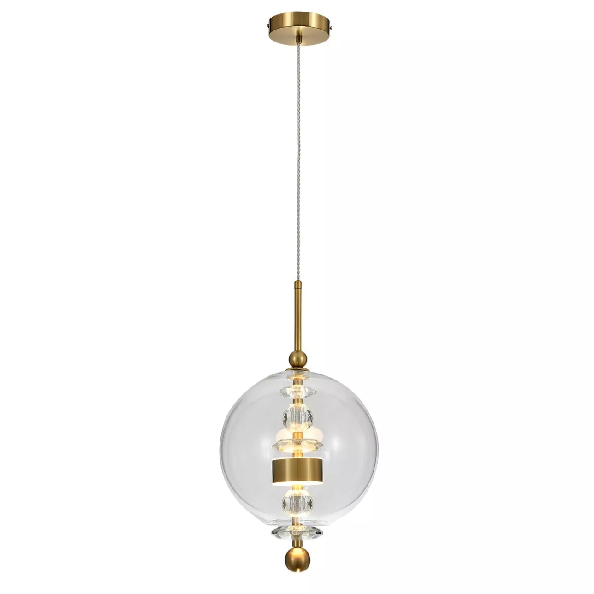 

Подвесной светильник Indigo Illusione 11055/1P Clear V000189L