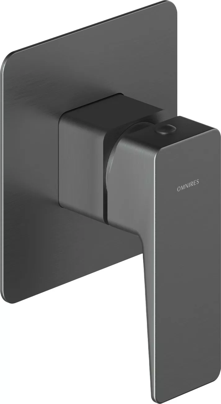 

Смеситель Omnires Parma PM7445GR C ВНУТРЕННЕЙ ЧАСТЬЮ, для душа, графит
