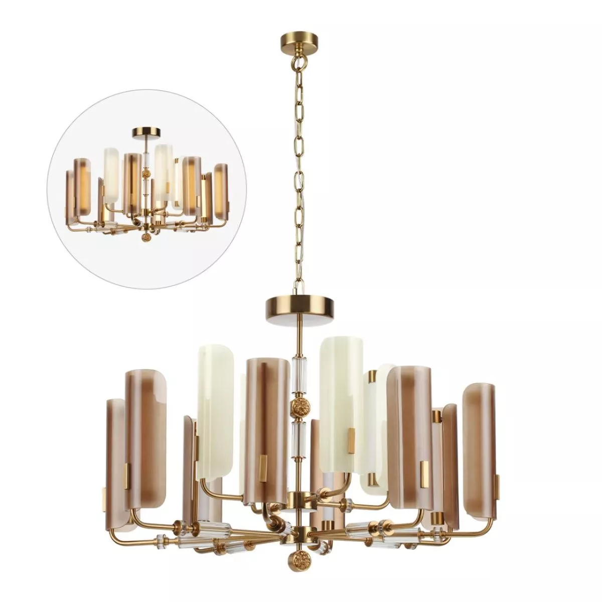 

Подвесная люстра Odeon Light Modern Lion 5467/60L