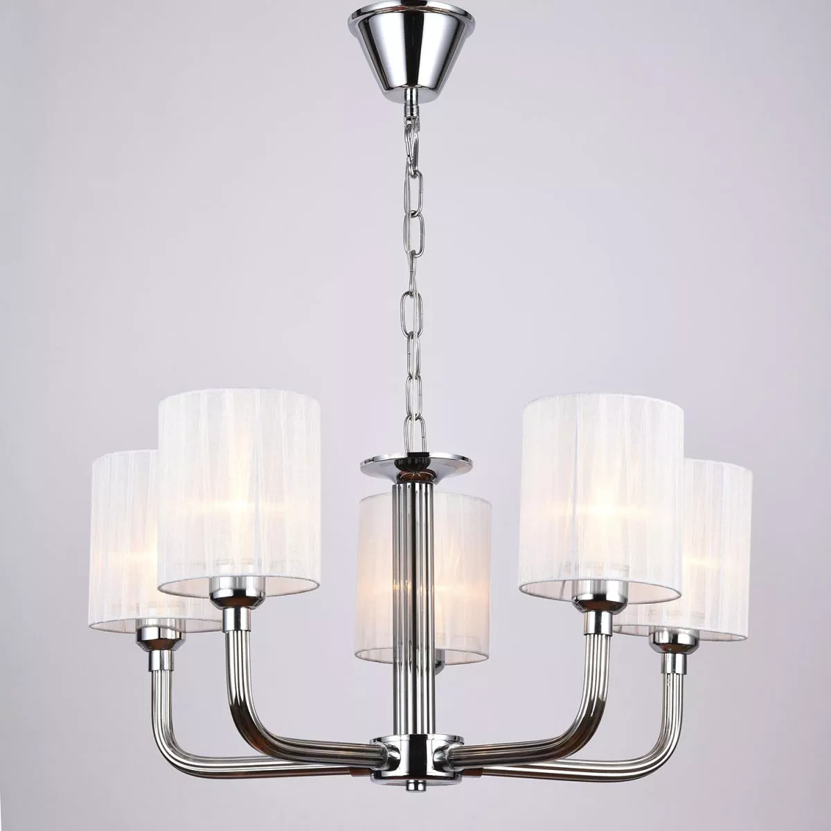 

Подвесная люстра Illumico IL1256-5PPA-29 CR Romei