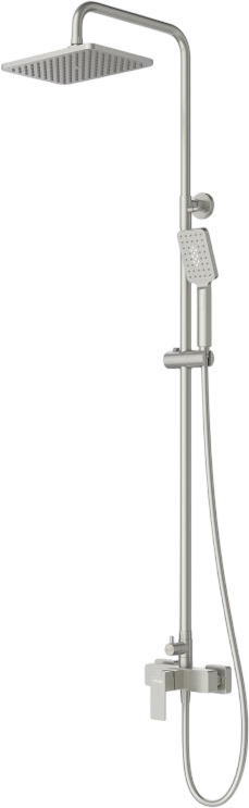 

Душевая стойка Cezares Slider SLIDER-CD-IN со смесителем, сатин