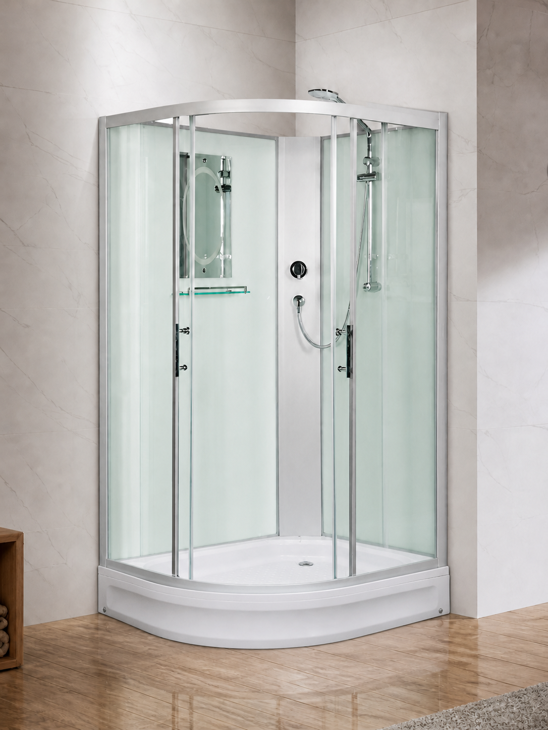 WW500 WERRA XL 12801 R Душевая кабина с поддоном