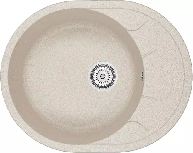 

Мойка кухонная Granula GR-6301 пирит, Бежевый