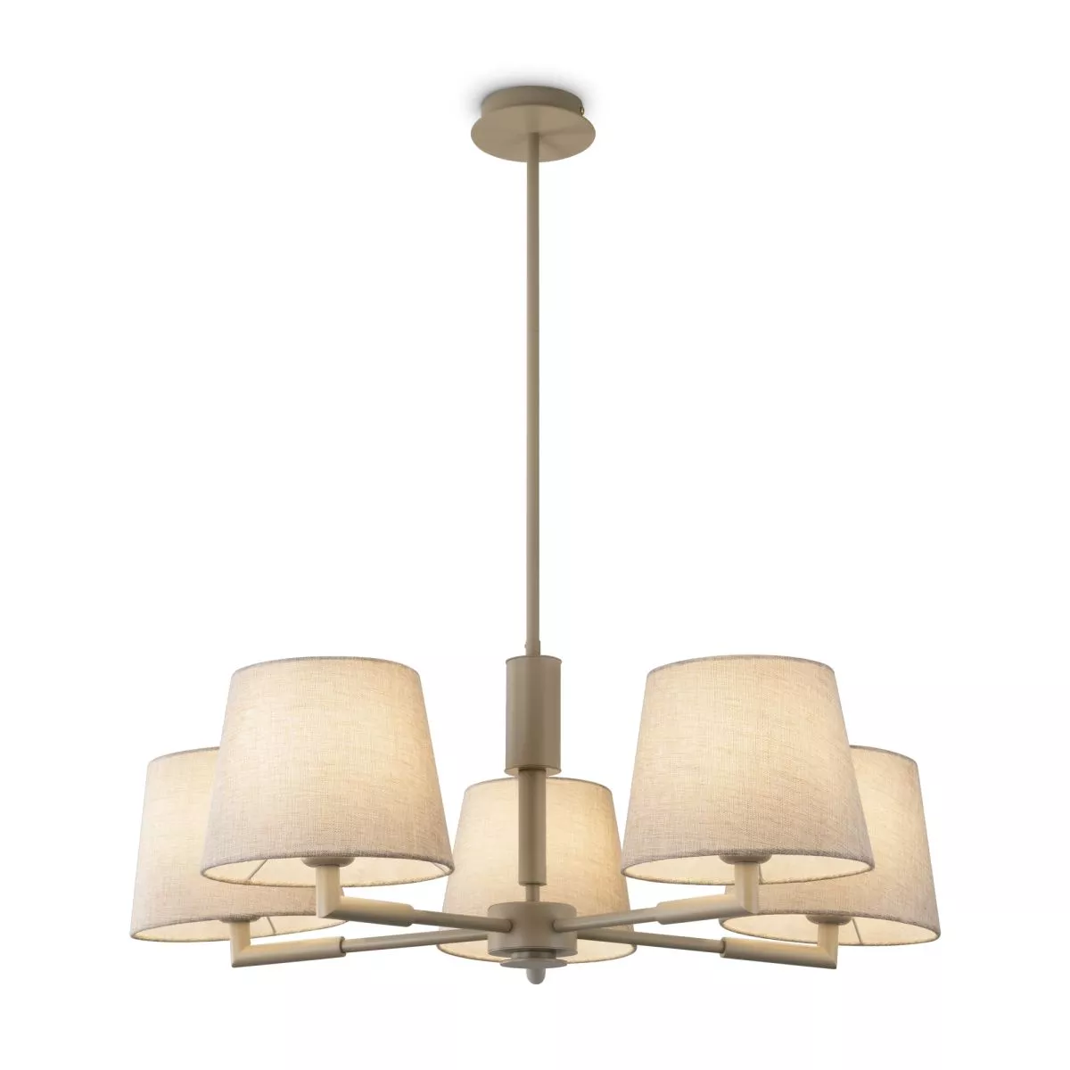 

Люстра на штанге Freya Butler FR2057PL-05BG