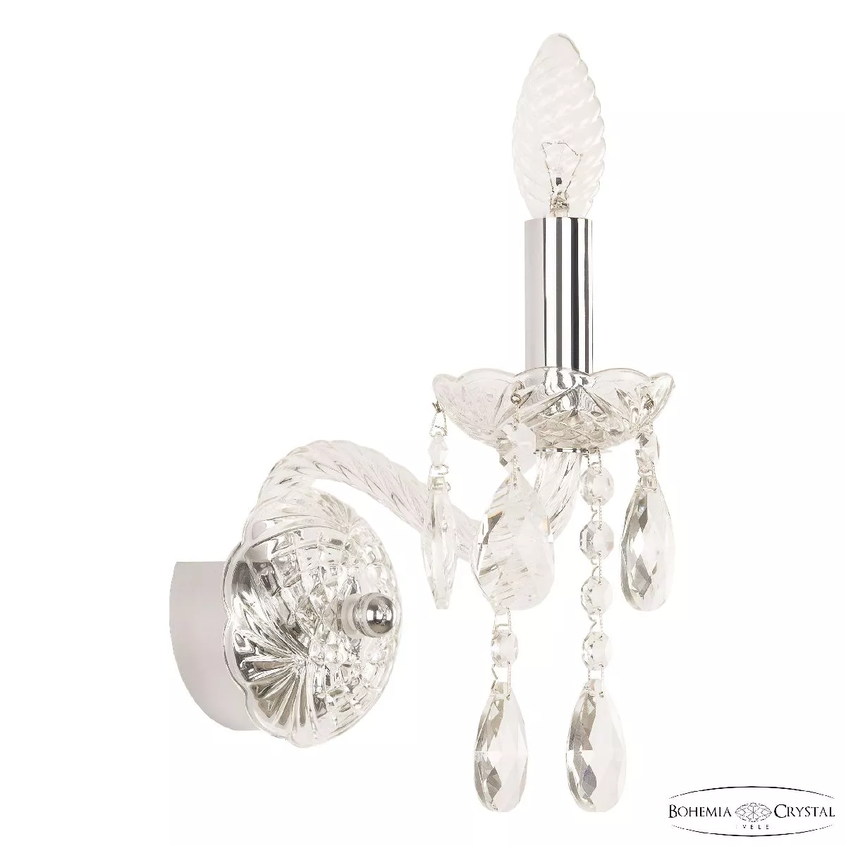 

Бра Bohemia Ivele Crystal 107B/1/141 Ni