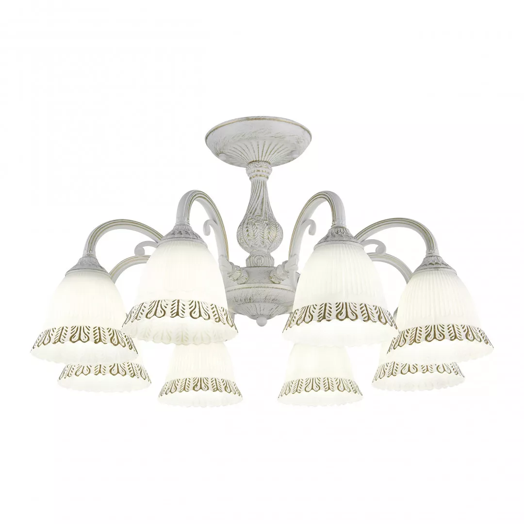 

Потолочная люстра Arte Milano 347410/8 WT+G